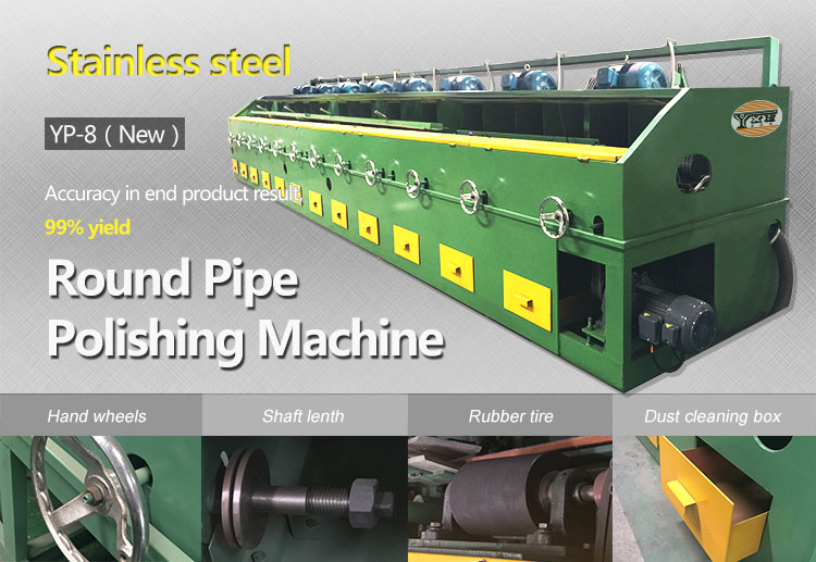 round pipe polishing machine-yxh